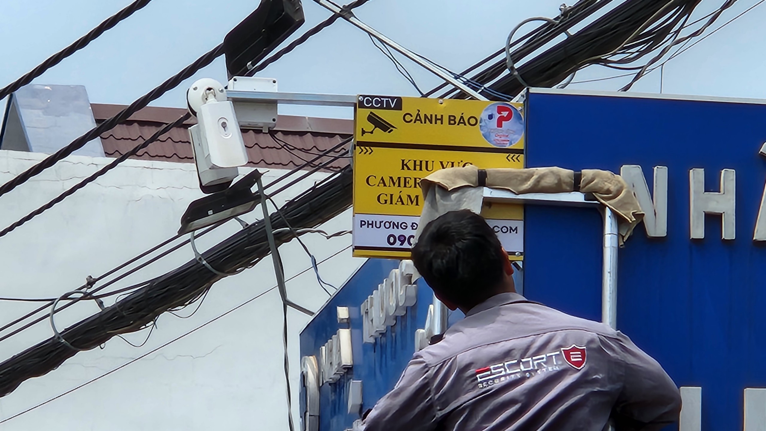 Thi công camera an ninh khu phố | Biên Hòa | 2023